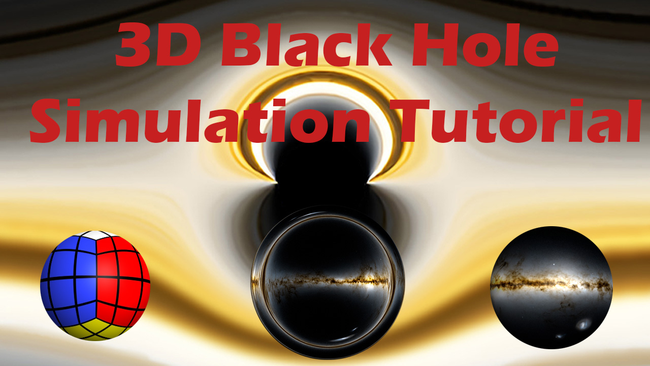 3D Black Hole Tutorial Cioriiaetal